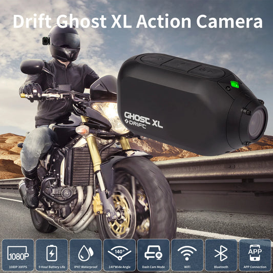 كاميرا Drift Ghost XL الرياضية – تصوير 1080P HD