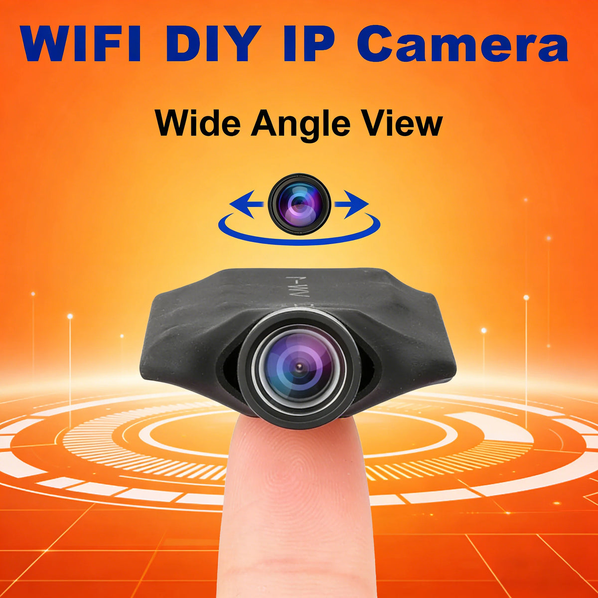 كاميرا مراقبة صغيرة DIY – Wi-Fi بدقة 1080P HD