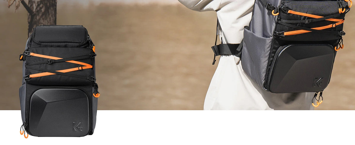 حقيبة كاميرا K&F Concept 25L Pro – احترافية ومقاومة للماء
