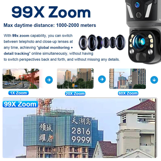 كاميرا IMOU Bullet 2C Pro – مراقبة خارجية 5MP بتغطية 360°