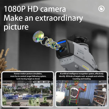 هليكوبتر C127 احترافية بمحرك Brushless وكاميرا HD مع تقنية FPV وتحكم 4 قنوات، لتجربة طيران واقعية وتحكم أكثر دقة.  تصميم عملي وأداء قوي مناسبة لمحبي الطيران وتجارب التحكم الاحترافية.