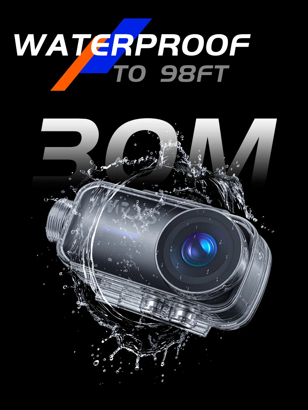 SJCAM C110 – كاميرا رياضية مقاومة للماء 4K
