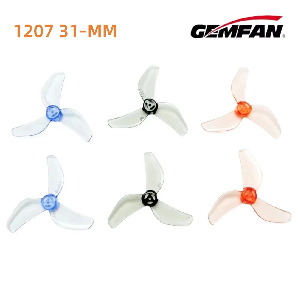 مراوح Gemfan 1207 للدرون – 8 قطع (4 أزواج)