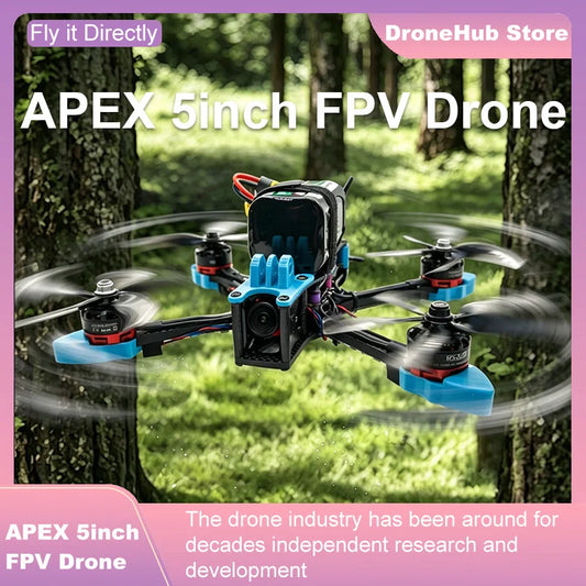 APEX 5″ FPV Drone Frame Kit – هيكل درون سباق من ألياف الكربون