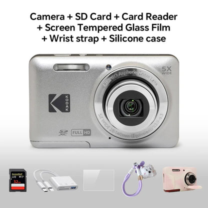 KODAK PIXPRO FZ55-RD – كاميرا رقمية 16MP