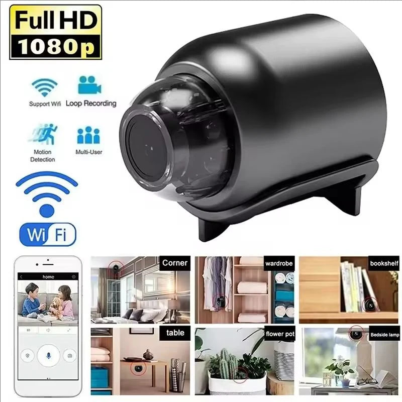 كاميرا X5 Mini – Wi-Fi بدقة 1080P HD