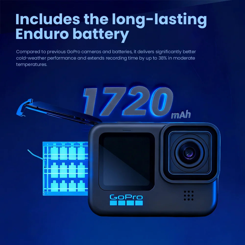 كاميرا GoPro HERO 11 Black – كاميرا رياضية احترافية