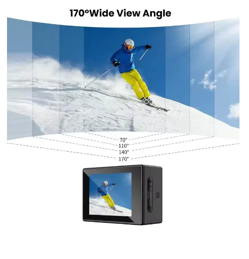 SJCAM SJ4000 Dual-Screen – كاميرا رياضية 4K بشاشتين