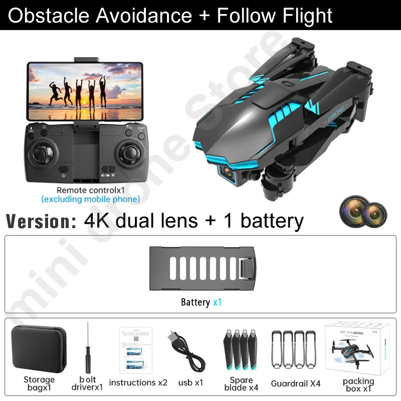 درون X6 Pro Mini بتصوير 4K، كاميرتين وميزة Follow Me لتجربة طيران وتصوير مختلفة.
