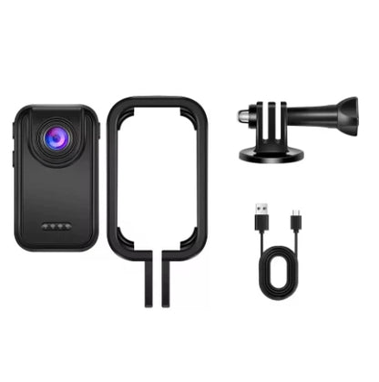 2K Mini Action Camera – كاميرا رياضية محمولة بشاشة قابلة للقلب