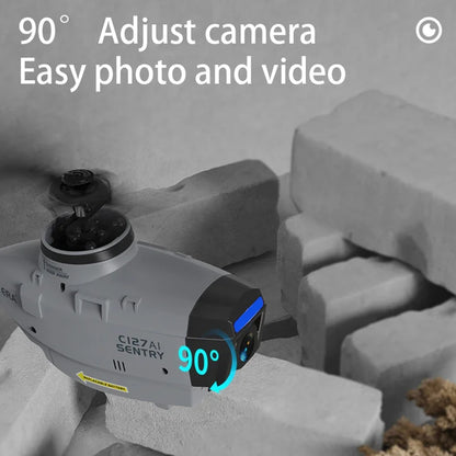 هليكوبتر C127 احترافية بمحرك Brushless وكاميرا HD مع تقنية FPV وتحكم 4 قنوات، لتجربة طيران واقعية وتحكم أكثر دقة.  تصميم عملي وأداء قوي مناسبة لمحبي الطيران وتجارب التحكم الاحترافية.