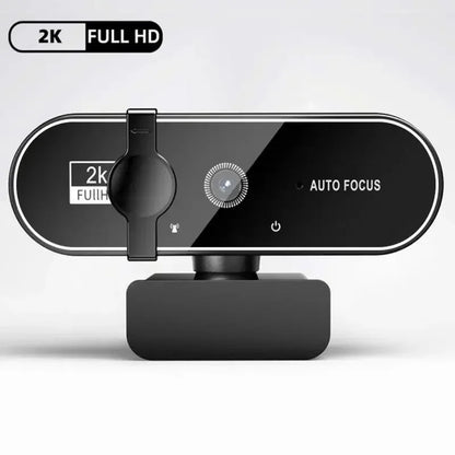 كاميرا ويب 4K للبث المباشر – مع Autofocus وميكروفون