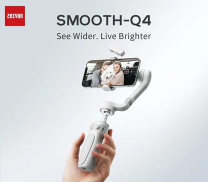 Zhiyun Smooth Q4 – جيمبال 3 محاور للهواتف الذكية
