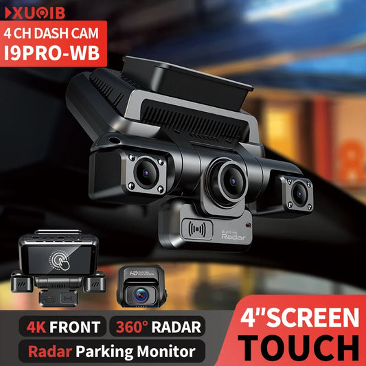 XUOIB I9 Pro-WB – داش كام 4 قنوات بدقة 4K