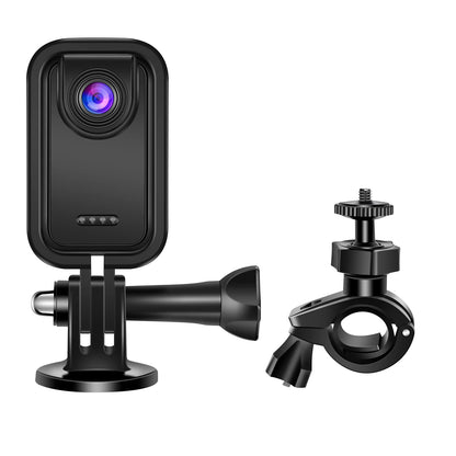 2K Mini Action Camera – كاميرا رياضية محمولة بشاشة قابلة للقلب