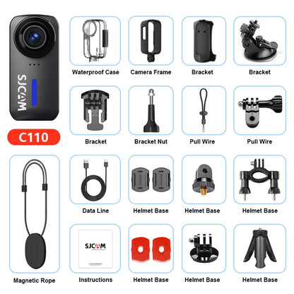 SJCAM C110 – كاميرا رياضية مقاومة للماء 4K