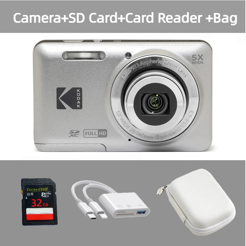 KODAK PIXPRO FZ55-RD – كاميرا رقمية 16MP
