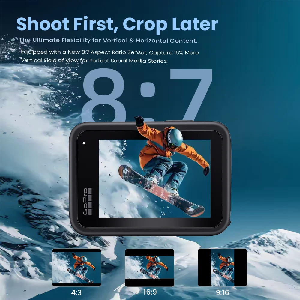 كاميرا GoPro HERO 11 Black – كاميرا رياضية احترافية