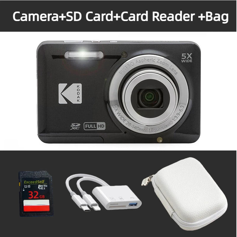 KODAK PIXPRO FZ55-RD – كاميرا رقمية 16MP