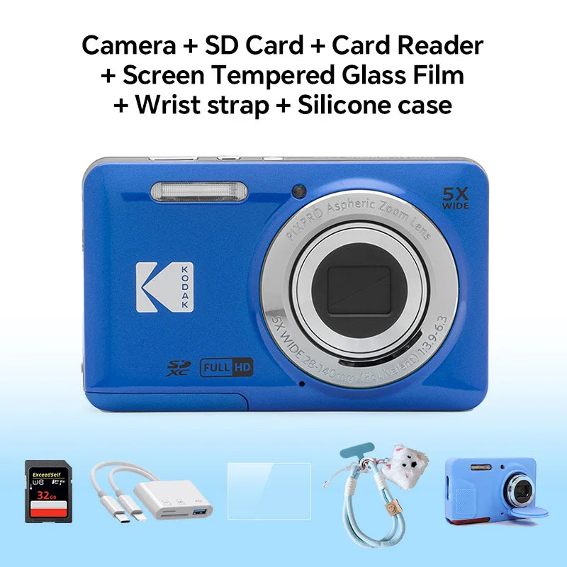 KODAK PIXPRO FZ55-RD – كاميرا رقمية 16MP