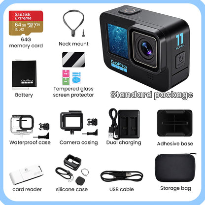 كاميرا GoPro HERO 11 Black – كاميرا رياضية احترافية