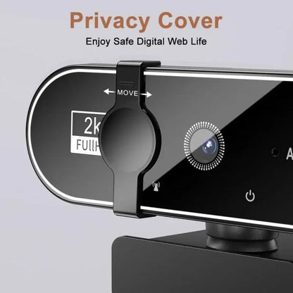 كاميرا ويب 4K للبث المباشر – مع Autofocus وميكروفون