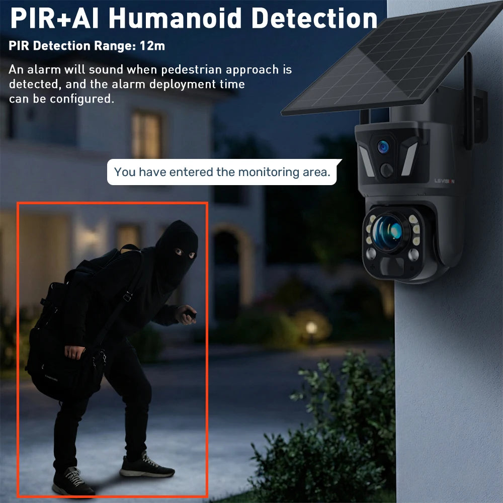 كاميرا IMOU Bullet 2C Pro – مراقبة خارجية 5MP بتغطية 360°