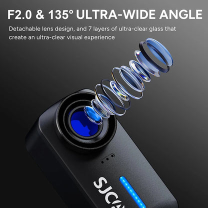 SJCAM C110 – كاميرا رياضية مقاومة للماء 4K