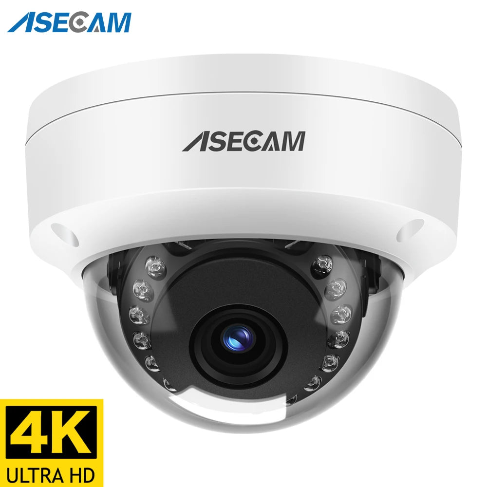 كاميرا مراقبة خارجية POE بدقة 8MP / 4K