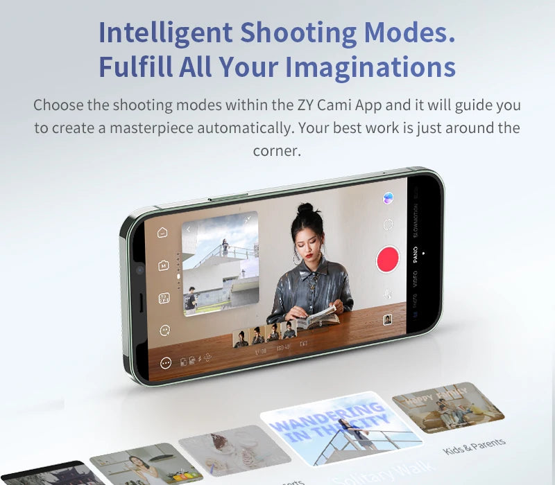 Zhiyun Smooth Q4 – جيمبال 3 محاور للهواتف الذكية