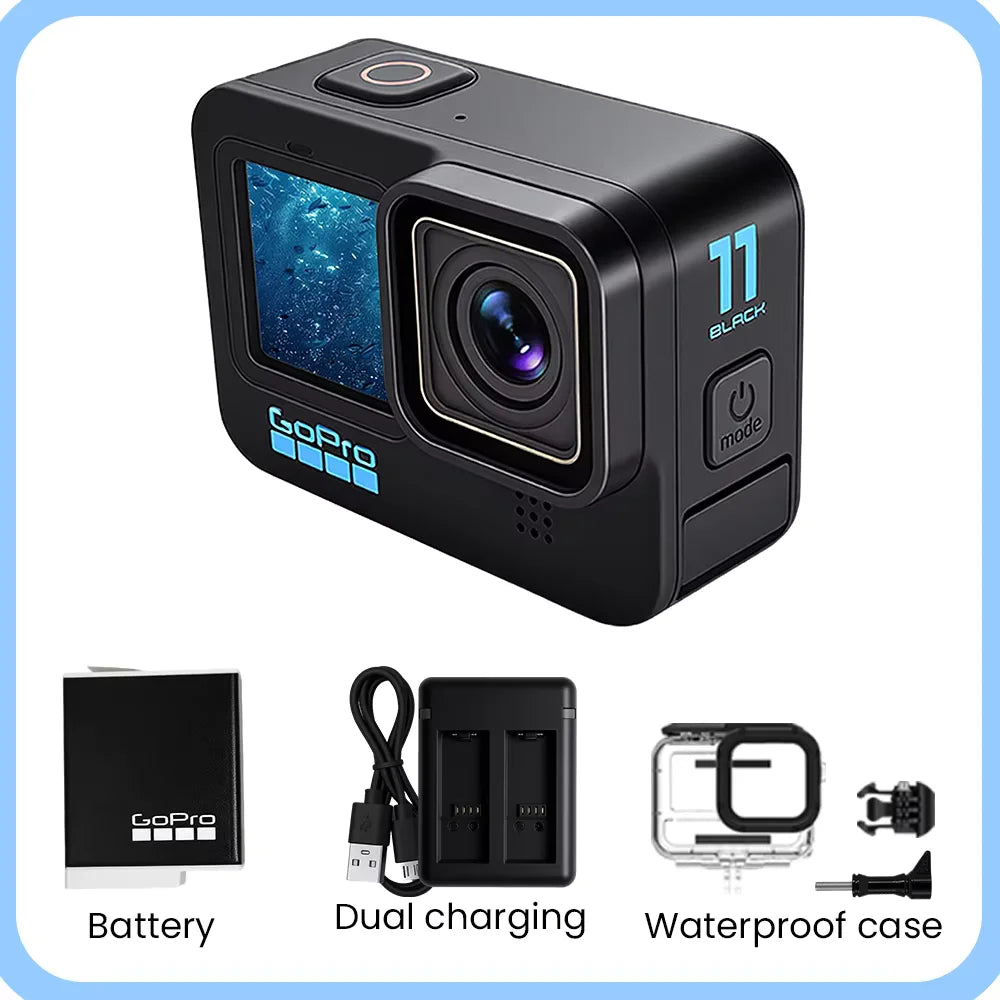 كاميرا GoPro HERO 11 Black – كاميرا رياضية احترافية