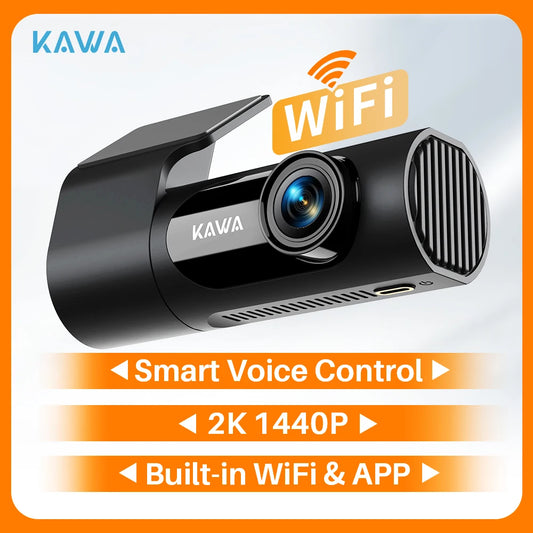 KAWA D6 – داش كام للسيارة بدقة 2K / 1440P