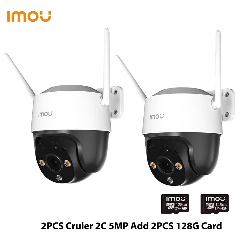 كاميرا مراقبة خارجية IMOU Cruiser 2 بدقة 5 ميجابكسل Wi-Fi