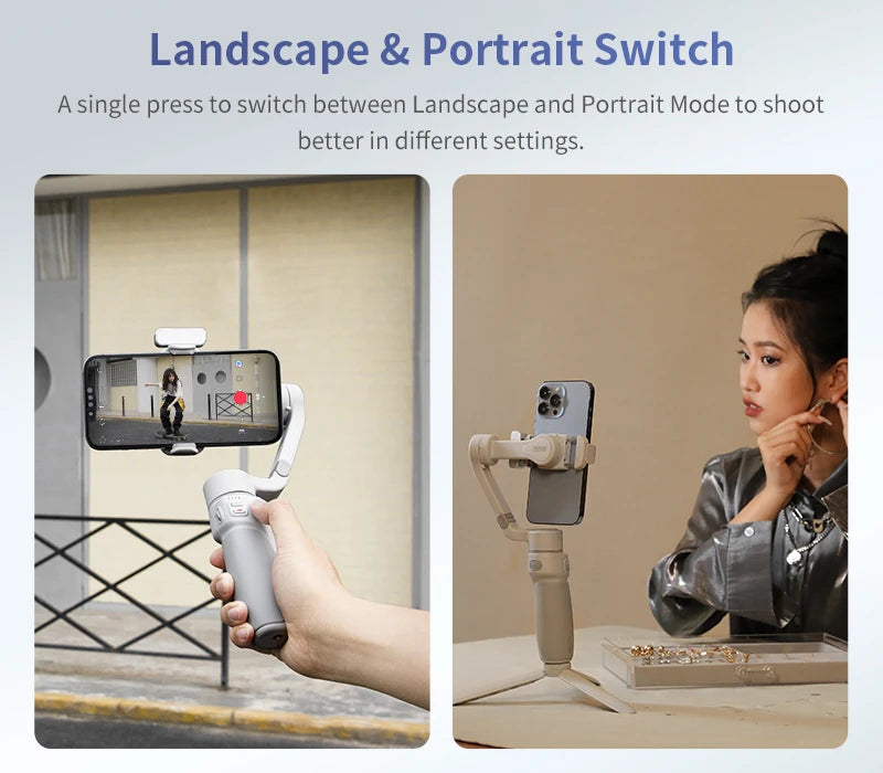 Zhiyun Smooth Q4 – جيمبال 3 محاور للهواتف الذكية