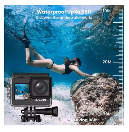 SJCAM SJ4000 Dual-Screen – كاميرا رياضية 4K بشاشتين