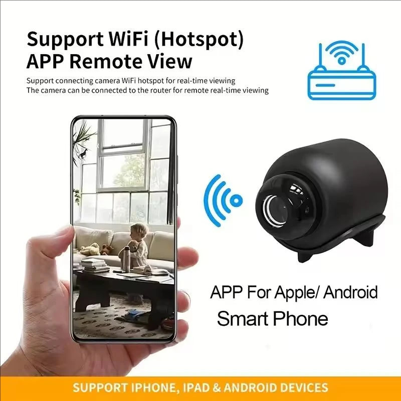 كاميرا X5 Mini – Wi-Fi بدقة 1080P HD