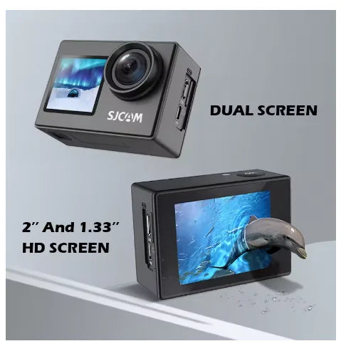 SJCAM SJ4000 Dual-Screen – كاميرا رياضية 4K بشاشتين