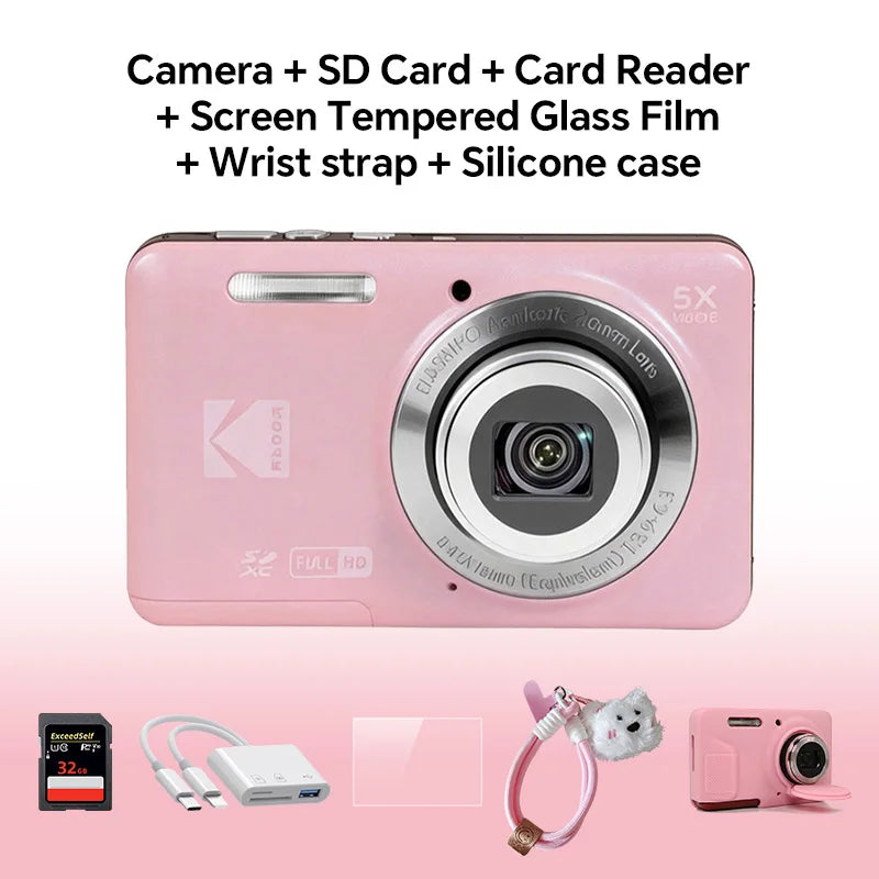 KODAK PIXPRO FZ55-RD – كاميرا رقمية 16MP